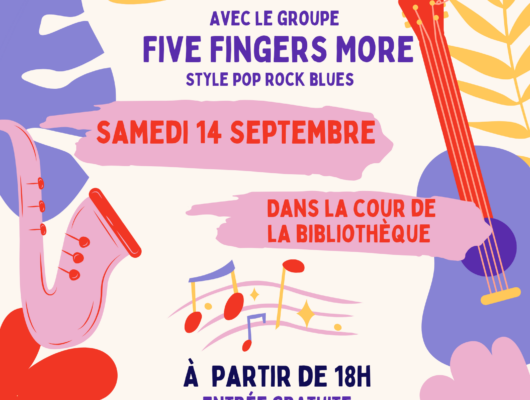 Miniature de l'article intitulé :Apéro concert avec le groupe Five fingers more