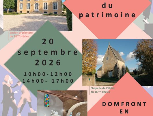 Miniature de l'article intitulé :Journée du patrimoine : découvrez Domfront-en-Champagne autrement